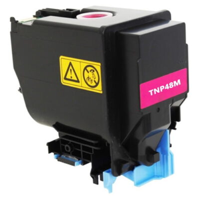 Konica Minolta bizhub C3350 Magenta Toner Cartridge (TNP48M) - Compatible